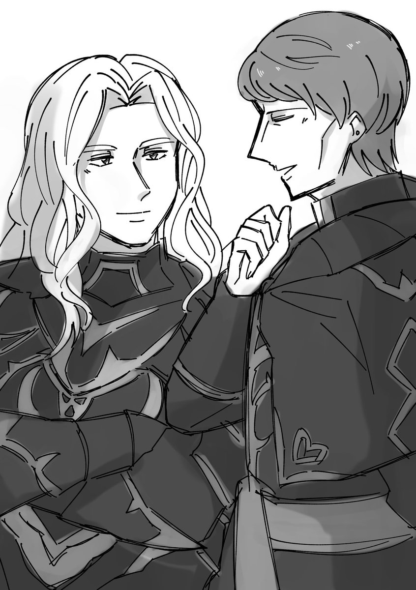 shii_atelier's tweet photo. ディファビらくがき
穏やかに笑う2人が見たい https://t.co/K1XLiaqVQg