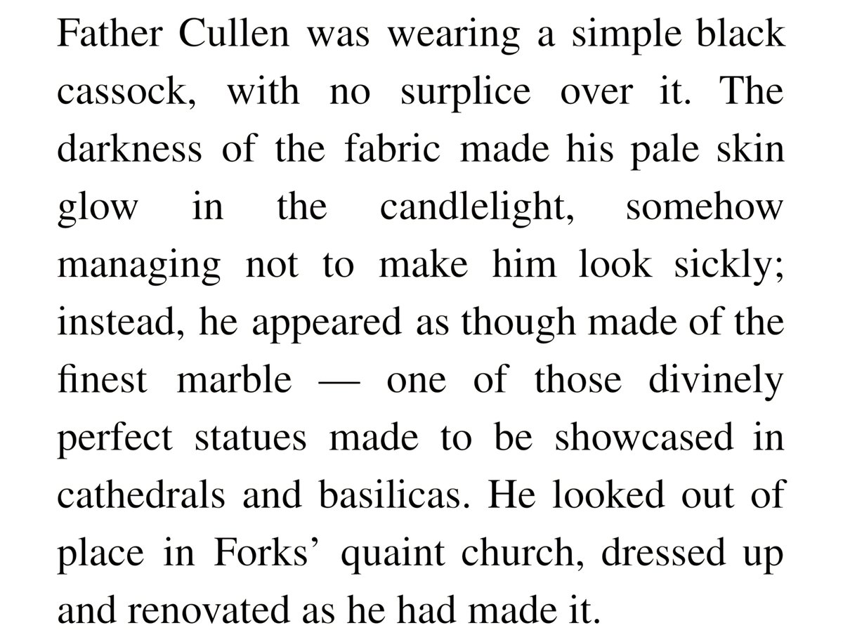Devh_ra's tweet photo. And perhaps a little priest!Carlisle AU for my religiously traumatised readers

#Charlisle #twilight #carlislecullen #charlieswan #ao3 https://t.co/8zKJI65eGK