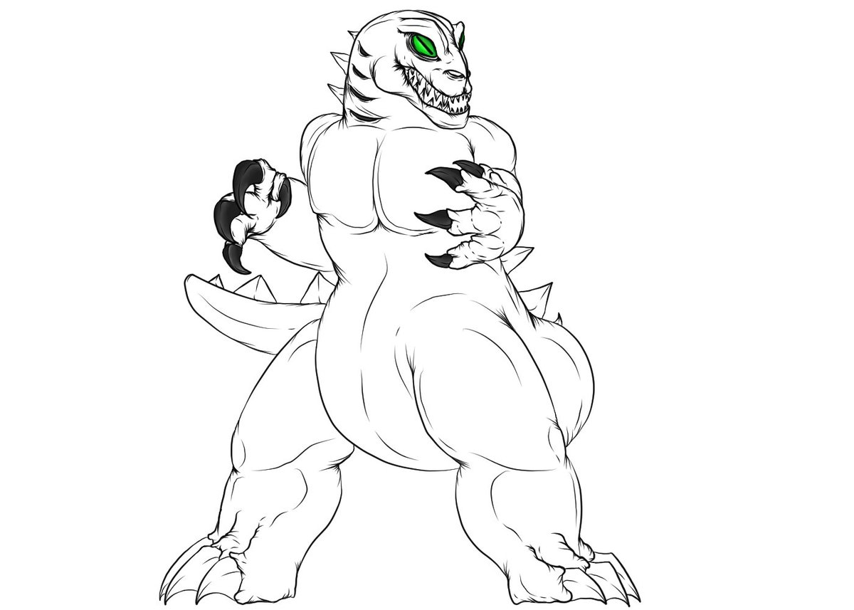 TiltAndGo's tweet photo. Day 24: Anxizilla

I tried more semi-realistic approach, with a little bit Hanna-Barbera Godzilla. I do hope you like it!

#Fangoji #fangtober #fangtober26 #monthoffangojis https://t.co/BL8SUqxb2W
