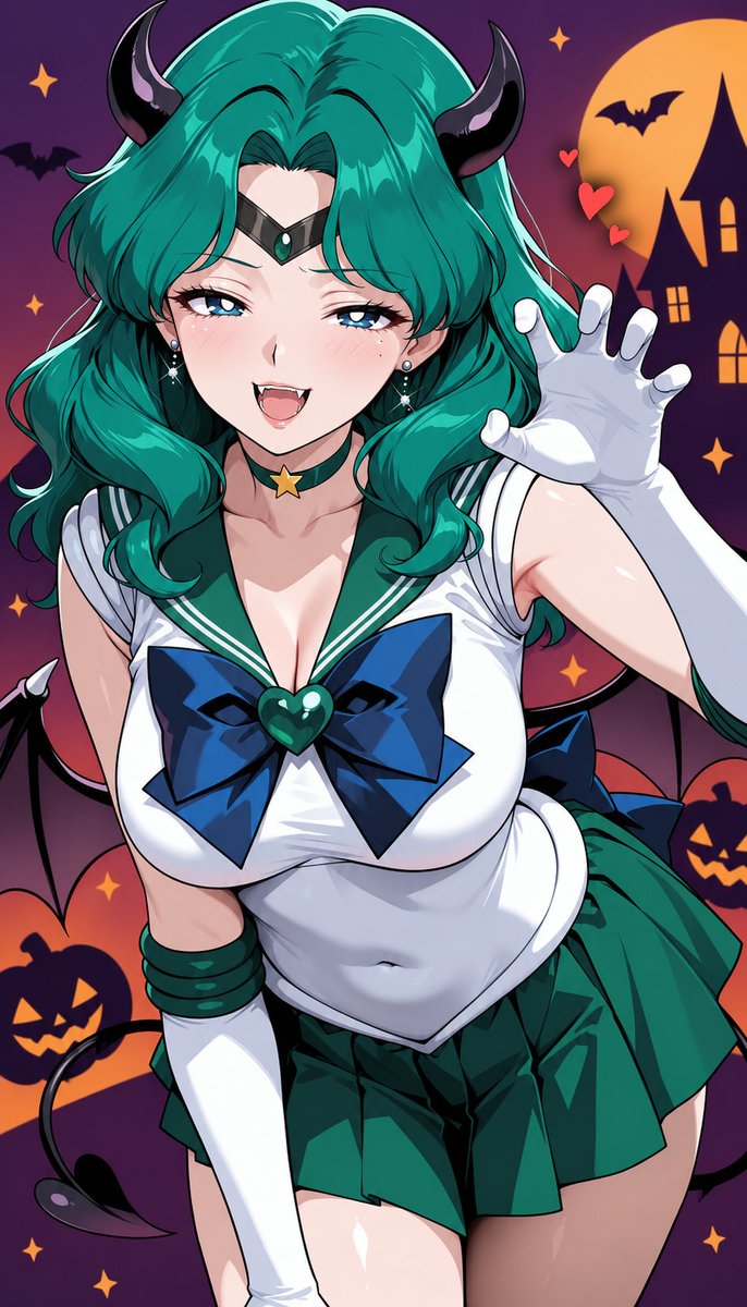 kagehaji4321's tweet photo. ハロウィンコスプレ🎃
サキュバスみちるお姉様💚

#海王星のネプチューン
#セーラームーン https://t.co/31f8aGOTnv