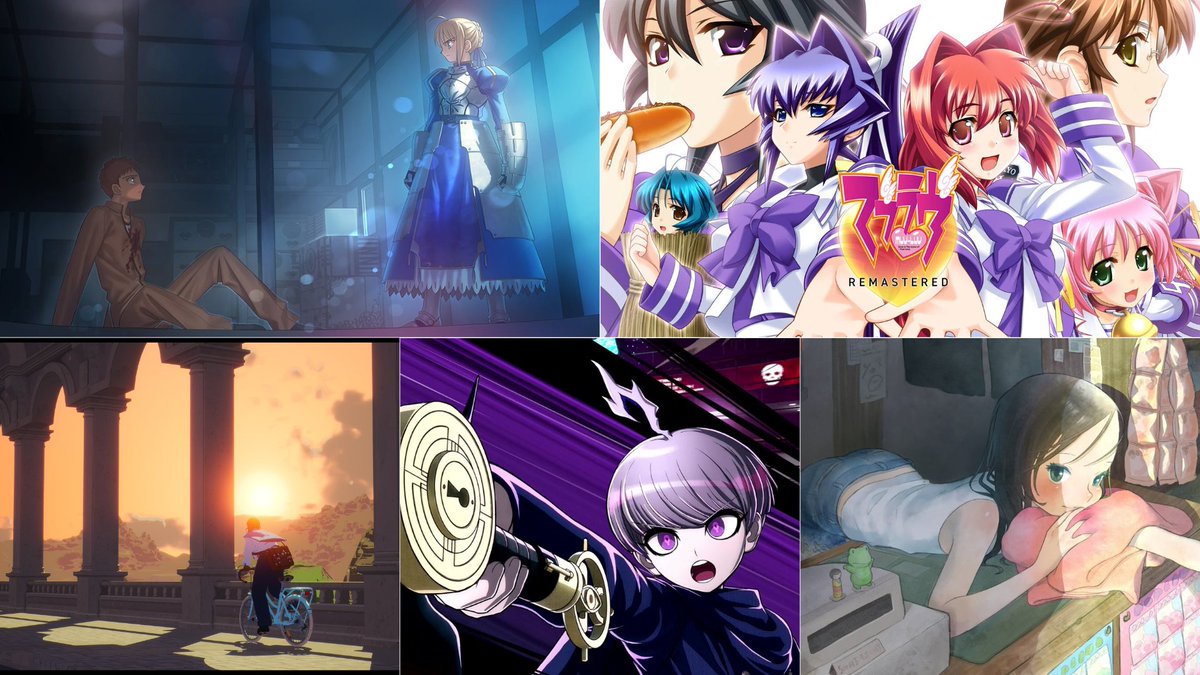 gamespark's tweet photo. 人気ADVが全て最安値を更新！『Fate/stay night』2,100円に『マブラヴ』2,262円、『超探偵事件簿 レインコード/プラス』は1,936円/1,980円【eショップ・PS Storeのお薦めセール】
https://t.co/LwRf5pfSNt https://t.co/STFFmrqWx1