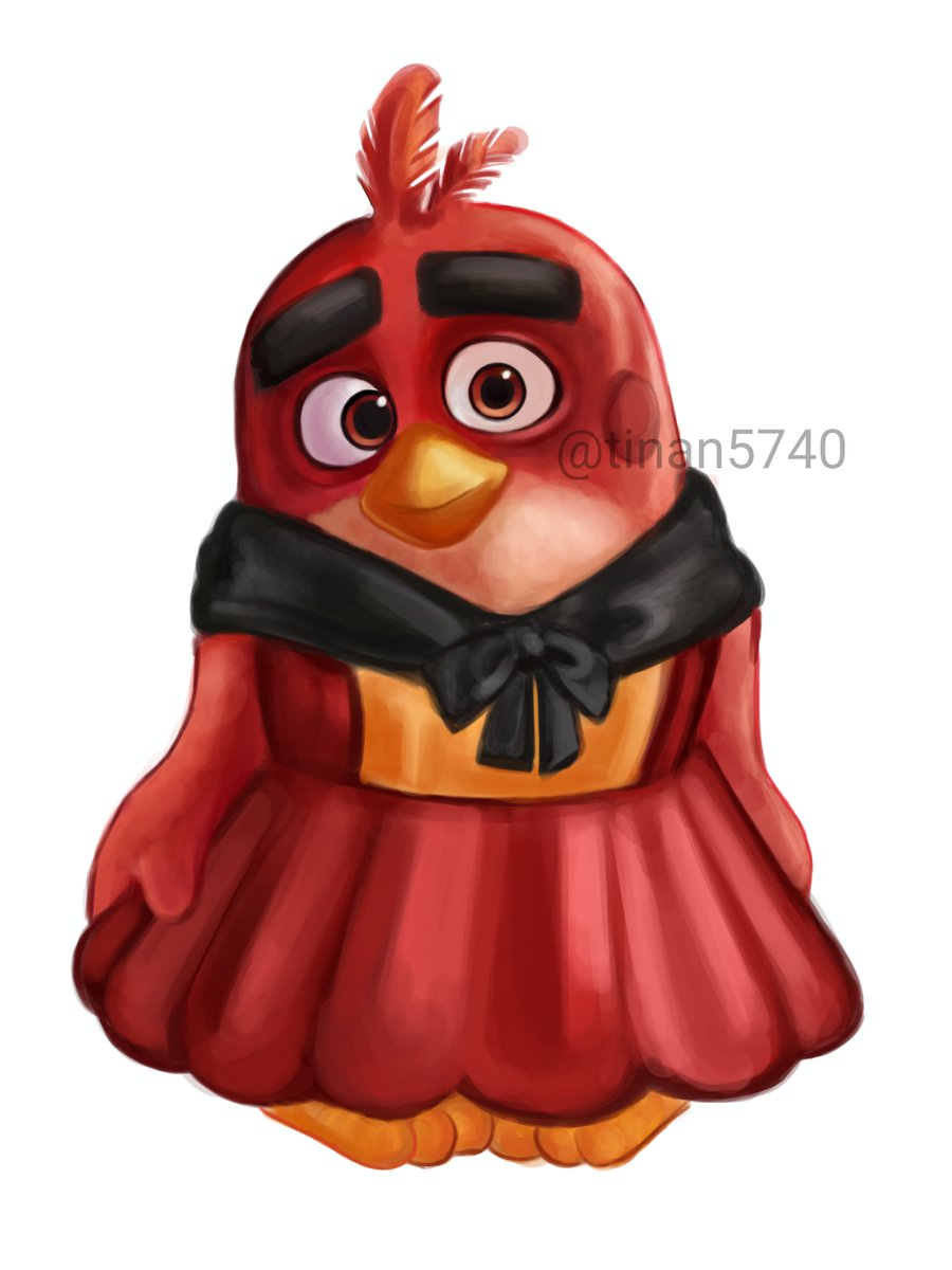tinan5740's tweet photo. Red looks so cute in dresses #Angrybirds #red https://t.co/ZxE2TtQcYN