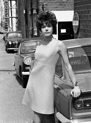 RodneyMarshall1's tweet photo. A publicity shoot at Elstree for Rosemary Nicols who was playing computer expert Annabelle Hurst in Department S. These two images remind me that the series crossed over between ITV broadcasting in b/w and colour in 1969. This was a show which definitely needed the latter. https://t.co/hOx1hh5hLT