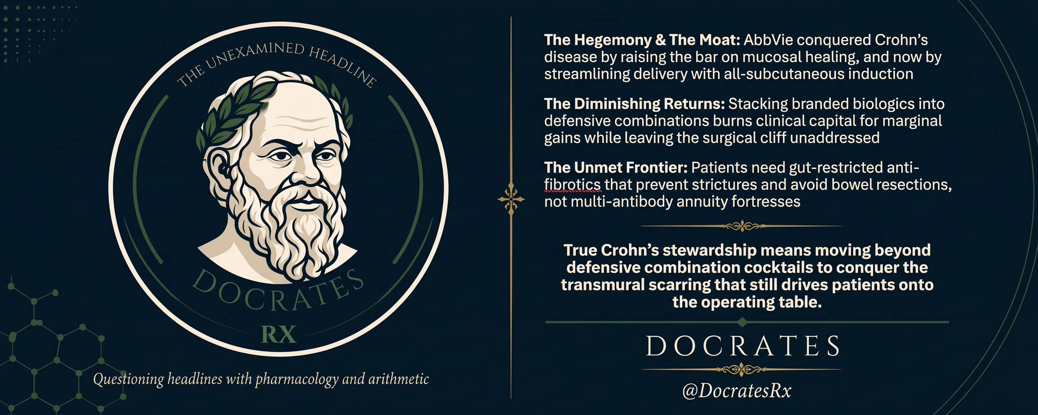 Docrates on X: 