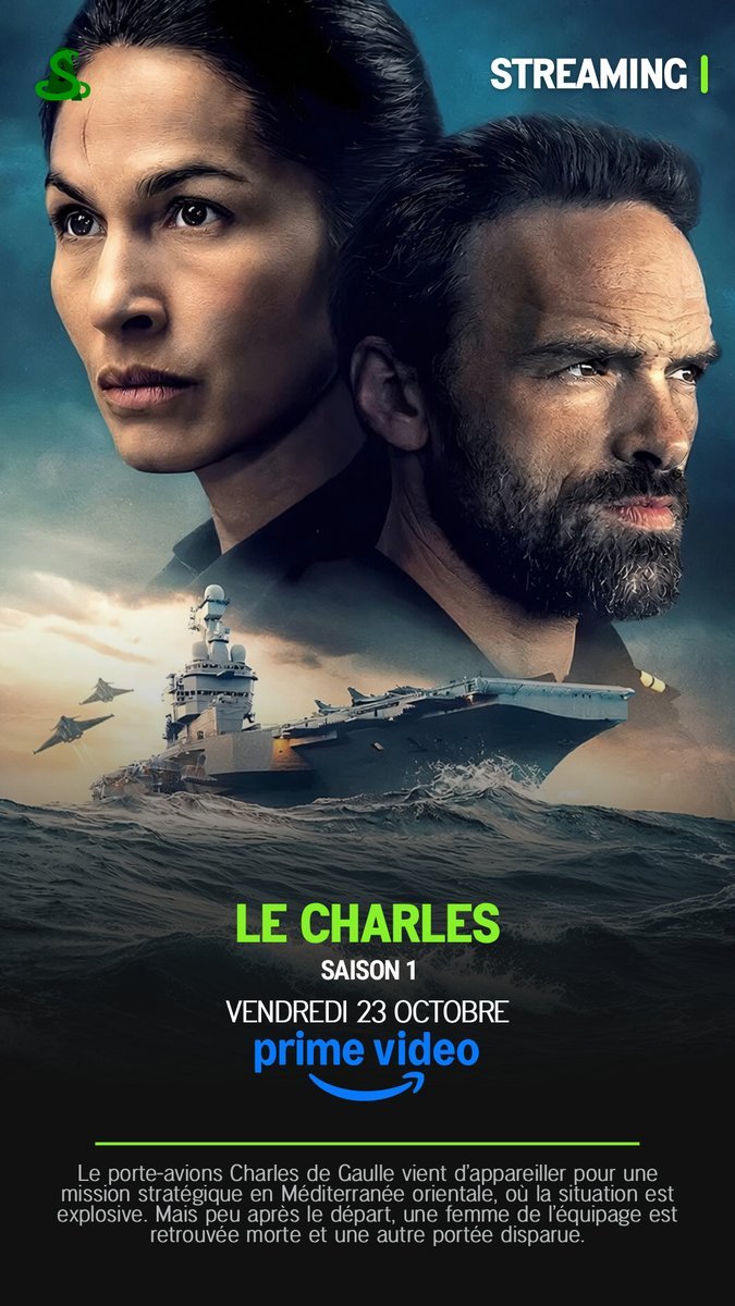 top_force's tweet photo. 📺🇫🇷 Série TV #LeCHARLES @primevideofr Saison 1. Et @M6 https://t.co/PpnDRp9Ft4