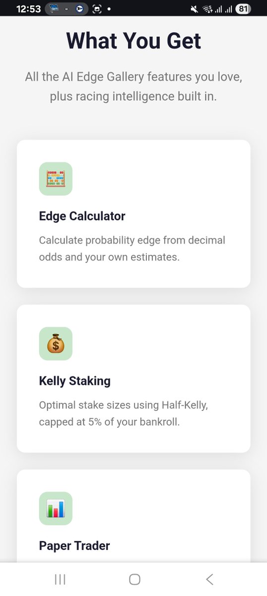 GiftMpho224696's tweet photo. so at strike we have mcp that you connect to other AI providers and let your AI agents be smart on horse racing 🐎 can connect to Google Edge gallery, Claude or ChatGPT let ChatGPT act like strike tips🙌🏽📈😆👌🏽
#striketips #horseracinguk #horseracing #horseracingtips #tipsters https://t.co/LWcJjNEoy6