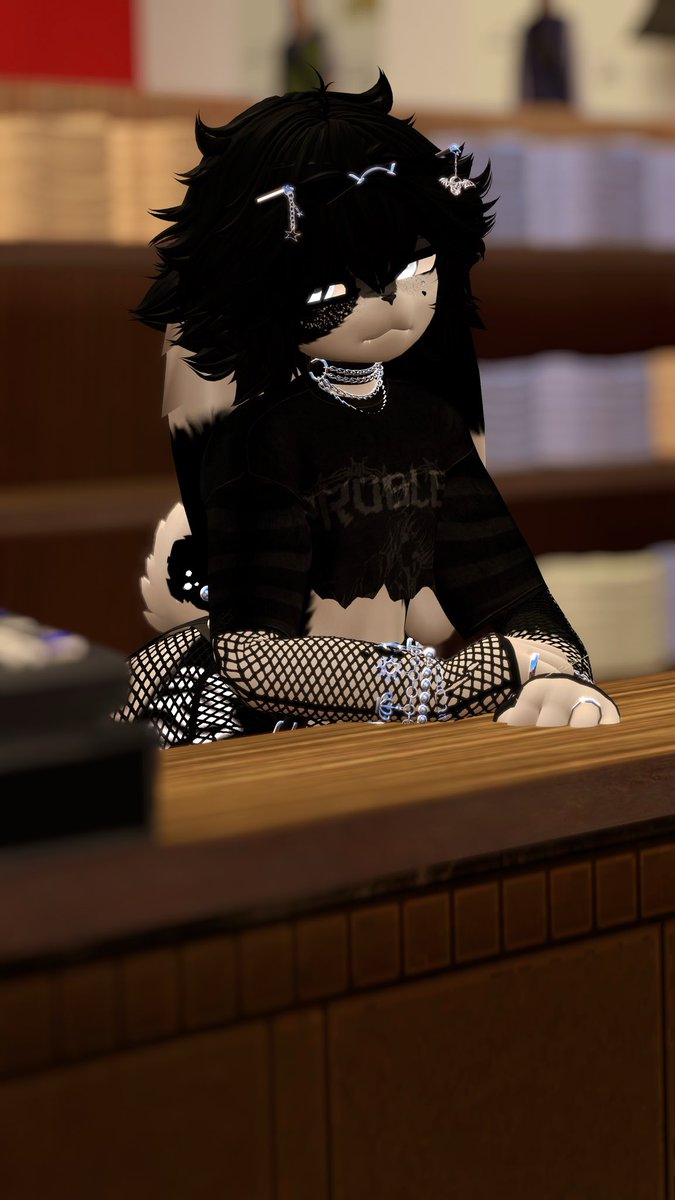 Meshuen's tweet photo. Made my first kitbash. How’d I do? (Semi edited Sabrean V2 + Bennett)

#vrchat #furry #bennett #bunny https://t.co/mwCtfbKVET