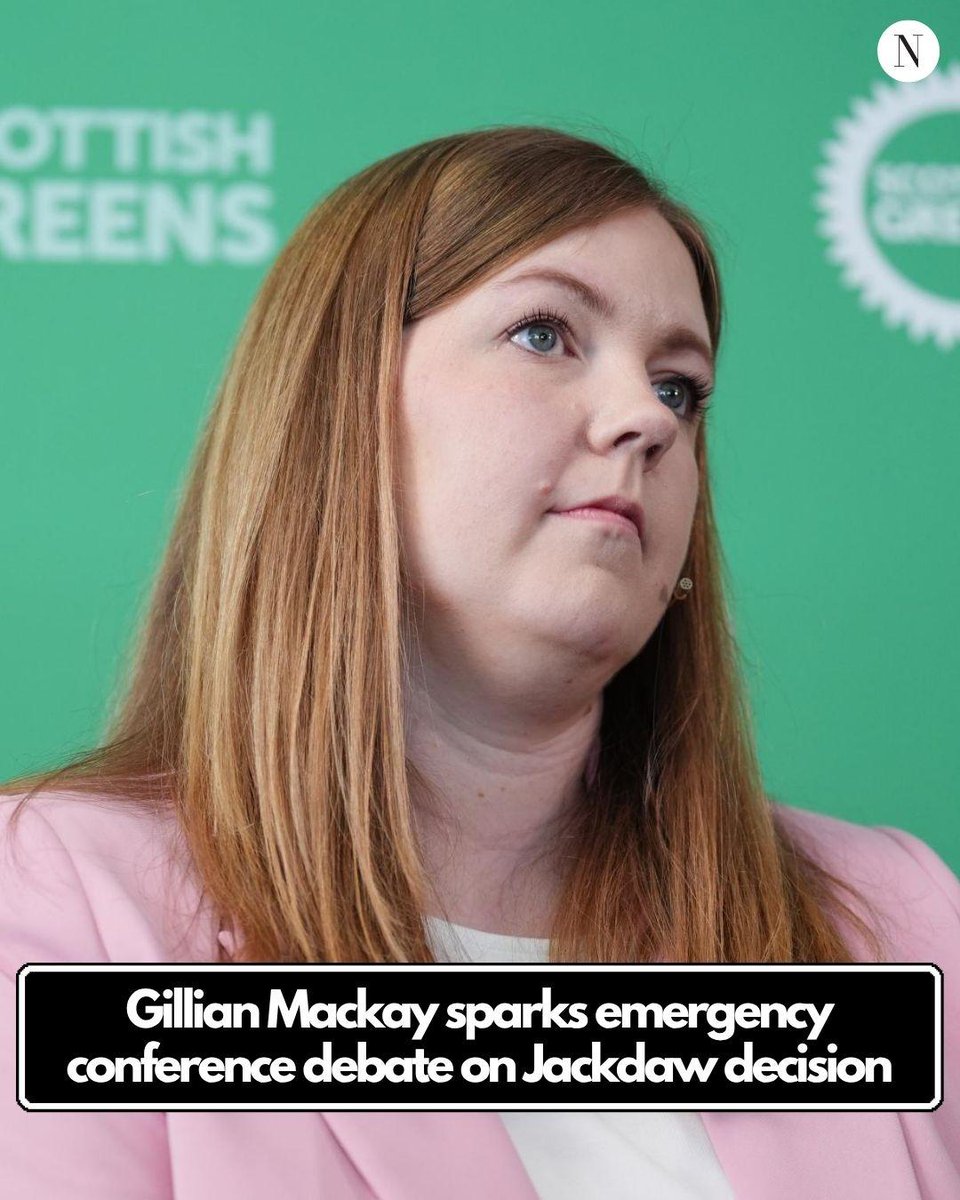 ScotNational's tweet photo. NEW: Scottish Greens co-leader Gillian Mackay is set to urge members to oppose the 'climate vandalism' of Jackdaw in an emergency motion at the party's conference👇 https://t.co/IGqBpN5eFV