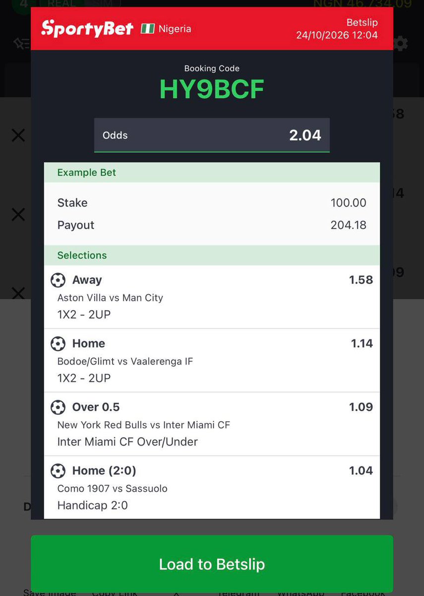Emilyly01's tweet photo. 2 ODDS ROLLOVER 🚨🥳

DAY 2

SPORTYBET CODE - HY9BCF

https://t.co/b8XAntXFyg

@BoomQueen_  @ShegunFunmiTips @suretips_x @bettinghubgames @ms__finest https://t.co/mlhrhPuJRv