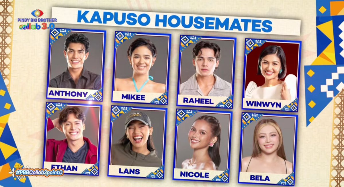 PBBabscbn's tweet photo. Mga Kapamilya at Kapuso! Sila ang bagong Housemates ng bagong Bahay ni Kuya! #PBBCollab3point0 https://t.co/1JWxH9EXEk