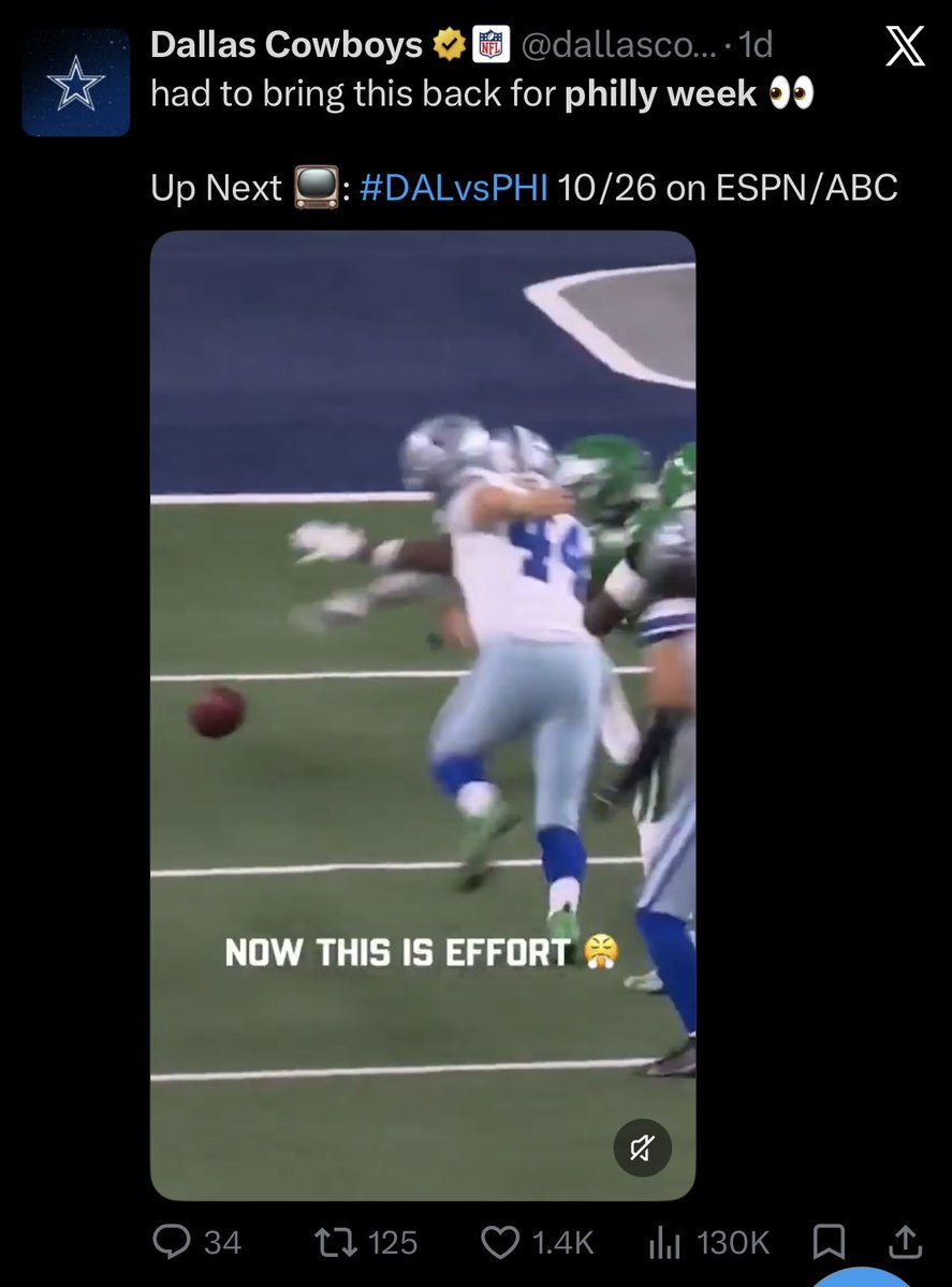 Ryner7's tweet photo. @ColesCowboys Kinda humiliating for you when you’re team proves you wrong 🫣🦅 https://t.co/3co4tLgyqP