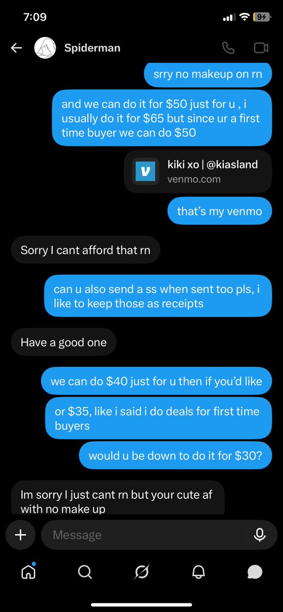 kialuvsuuu's tweet photo. @manwhore2003 not a real buyer lol, just wasting time and lying about buying #buyingcontent #sellingcontent https://t.co/UmHBPyL5ER