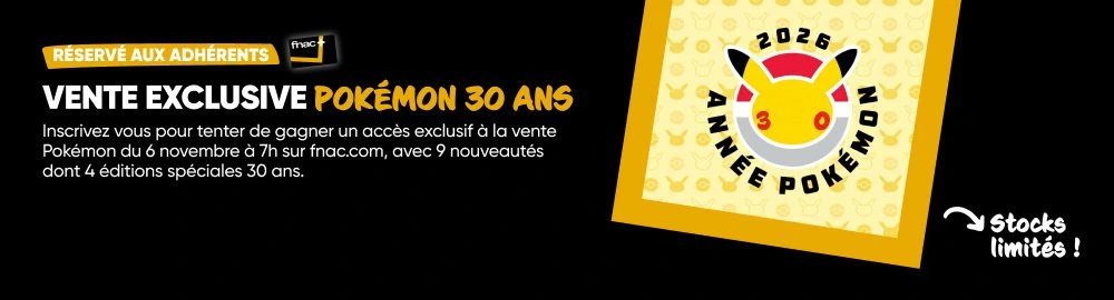 le_crocodeal's tweet photo. 🔥 Alerte #Pokemon : nouvelle vente exclusive Pokémon 30 ans et ME06 pour les adhérents FNAC (via tirage au sort). Et cette fois, c'est du lourd : UPC, ETB, Premium...

👉 Lien de la vente : https://t.co/tcjzcjUCPp
➡️ Devenir adhérent (15€ les 3 ans) : https://t.co/NIV8ZLMq2K https://t.co/3gVeIEgMV7