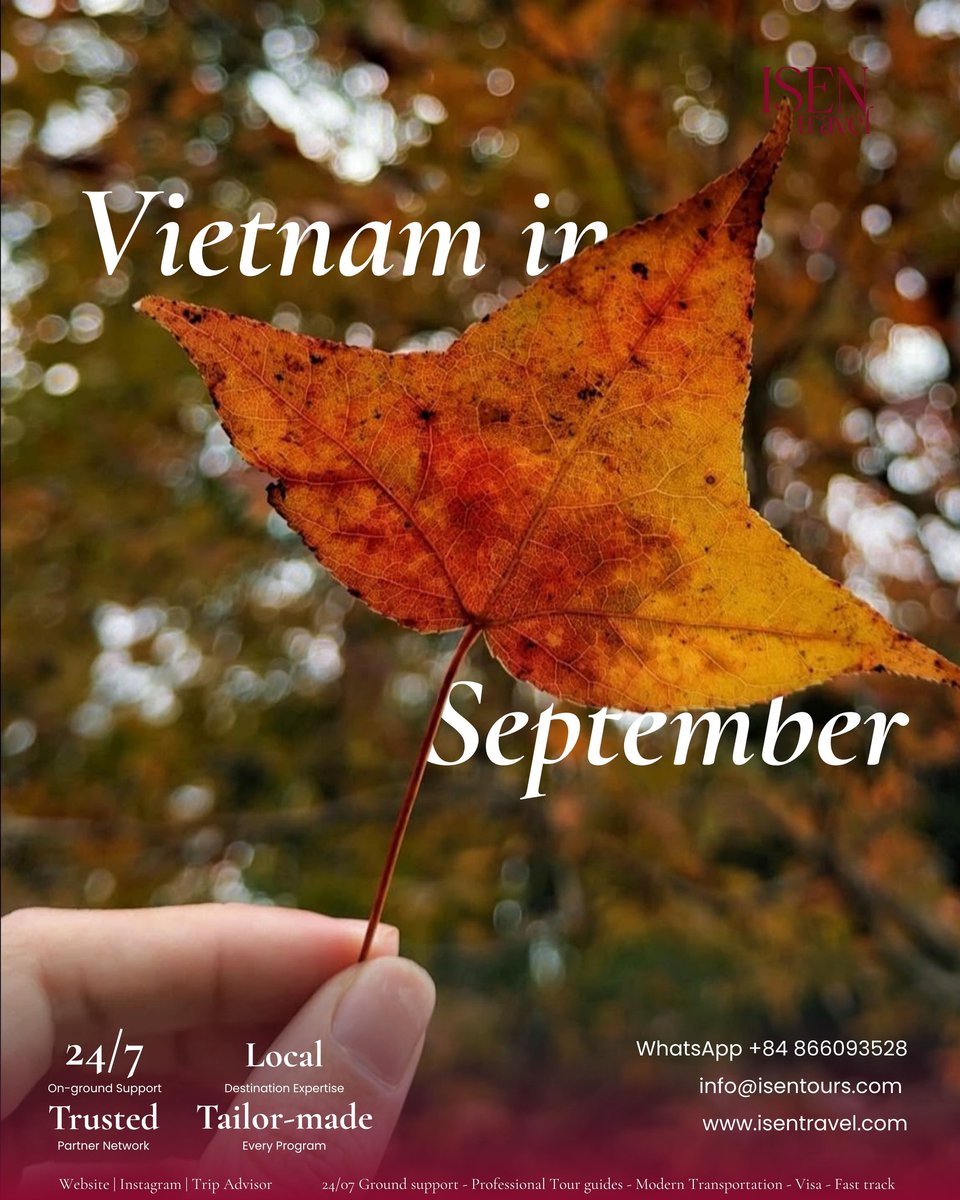 MyHomewhPage's tweet photo. September in Vietnam feels different everywhere. Cao Bang’s waterfalls, Hanoi’s first autumn hints, Quang Binh’s limestone valleys, Da Lat’s cool pine hills, and Ho Chi Minh City’s tropical shade. Which would you choose? https://t.co/Pp5FHobCip