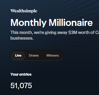 TrueNorthMRR's tweet photo. @PenneyInvests Hoping to win something too! This is the most entries I've had! https://t.co/LsOpSv4NB9