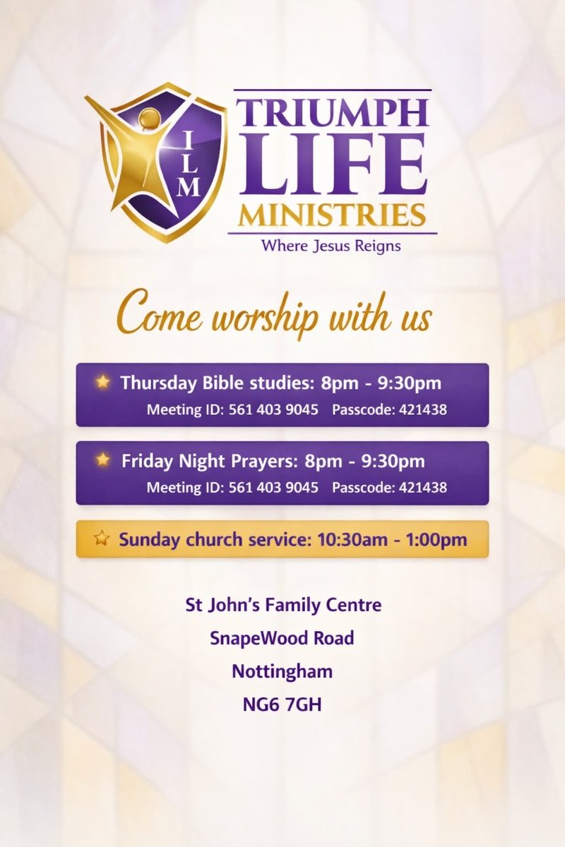 Ama_Diva1's tweet photo. @EduEle5 You couldn’t have said it any better! That’s exactly the kind of close nit family church we are at Triumph Life! If you’re ever in Nottingham please do pass through and we will be more than happy to receive you ❤️ https://t.co/xFdgDKPkFM