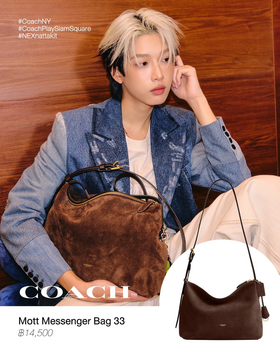NexStatistics's tweet photo. NEX x COACH

ได้เวลาสนุกกับลุคใหม่ๆ พร้อมอินเทรนด์ที่ Coach Play SiamSquare Concept Store Coach แห่งแรกในประเทศไทย

ไอเทมแนะนำวันนี้ คงหนีไม่พ้น Mott Messenger Bag 33 กระเป๋าใหญ่ใหญ่ที่สามารถใช้งานได้ในทุกวัน รอให้ทุกคนเป็นเจ้าของกันอยู่นะคะ 🤎

#NEXnattakit 
#CoachNY 
#CoachPlaySiamSquare