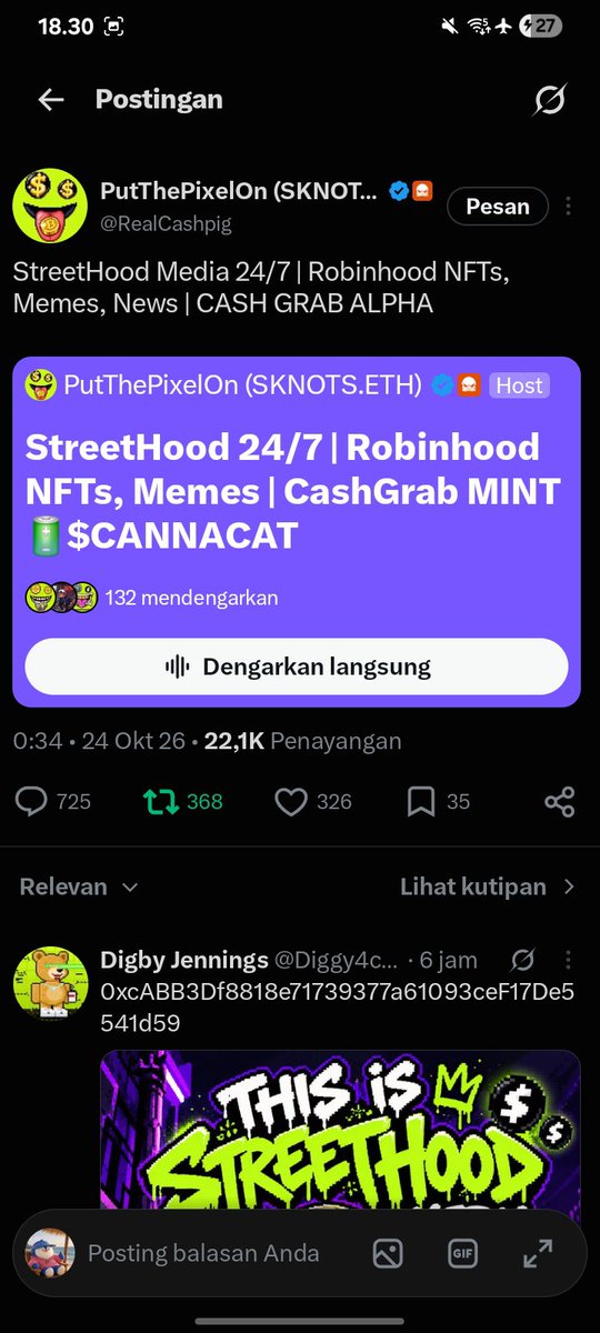 AlexiousNerf's tweet photo. @RealCashpig @zetakeyx @reyxnal

0x2975f515b4698b3ff9a768f0f289df6ad36d9d6f

ALWAYS ALWAYS REP NEVER GIVE UP UNTILL GET THIS https://t.co/Dxlew6Z8QP