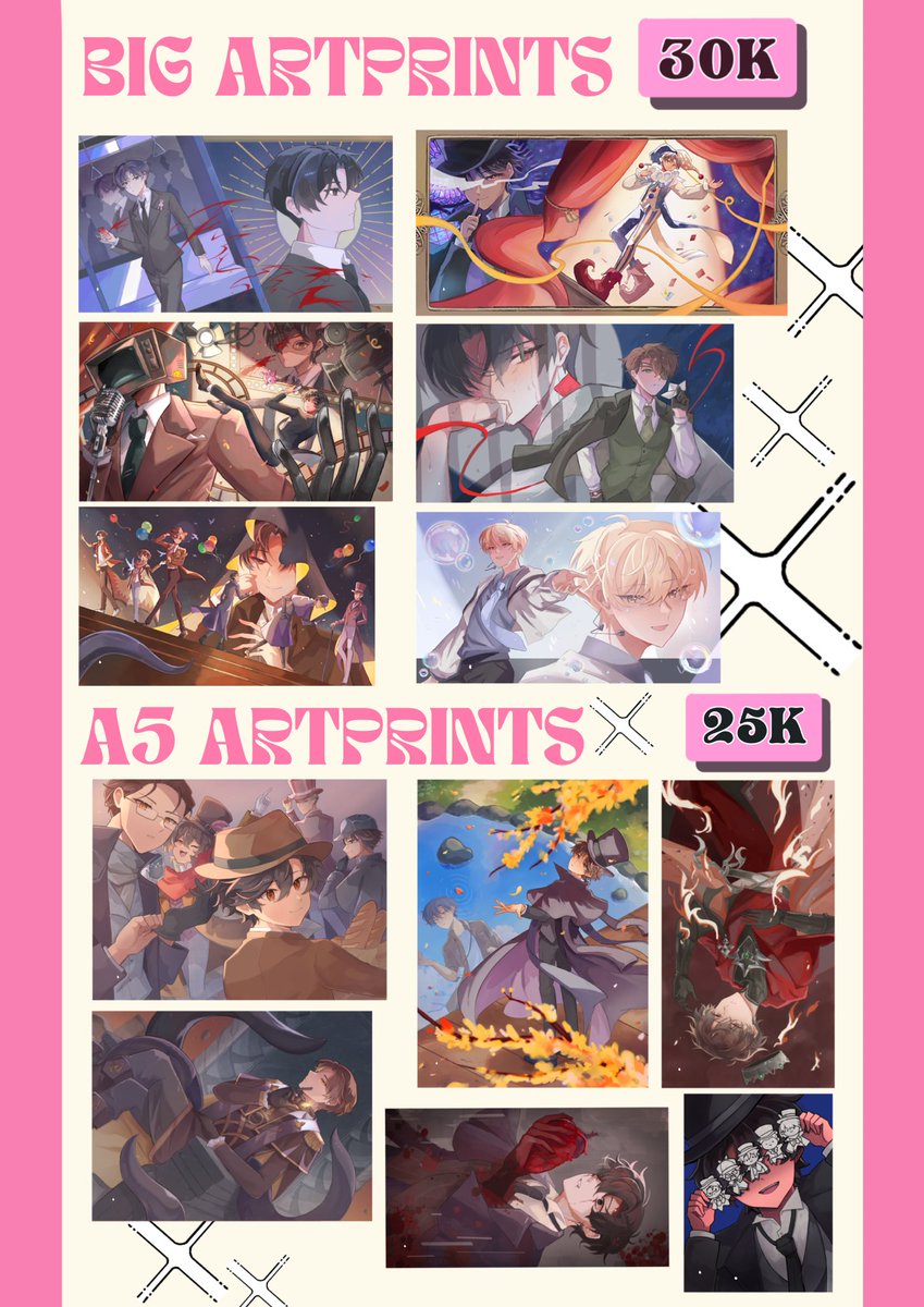 shrimpici's tweet photo. [3/5] And over here is our collection of Photocards and Artprints, all very colourful too! 🌈 https://t.co/LIX9QhHLNr