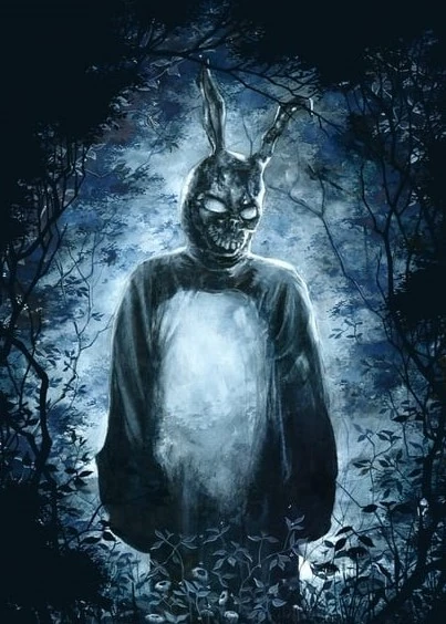 TheGrimFreak's tweet photo. since we finally have the Beetlejuice collab my next petition is for Frank the Rabbit from Donnie Darko to make his way into the game, PLEASE https://t.co/xoUK2FVbgC