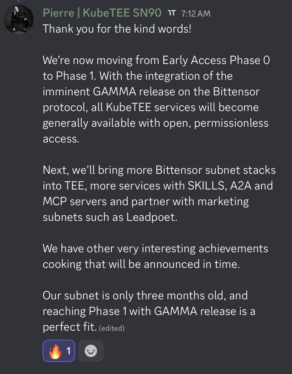 0xSTP821's tweet photo. SN90 @KubeTEEAI could probably stand to do a little better self promotion. But those who have been watching know that @pamanseau has been delivering steadily with meaningful contributions to the ecosystem.

@ShizzyUnchained @markjeffrey @JesusMartinez @AltcoinMillie https://t.co/AS8G4Ce7qS