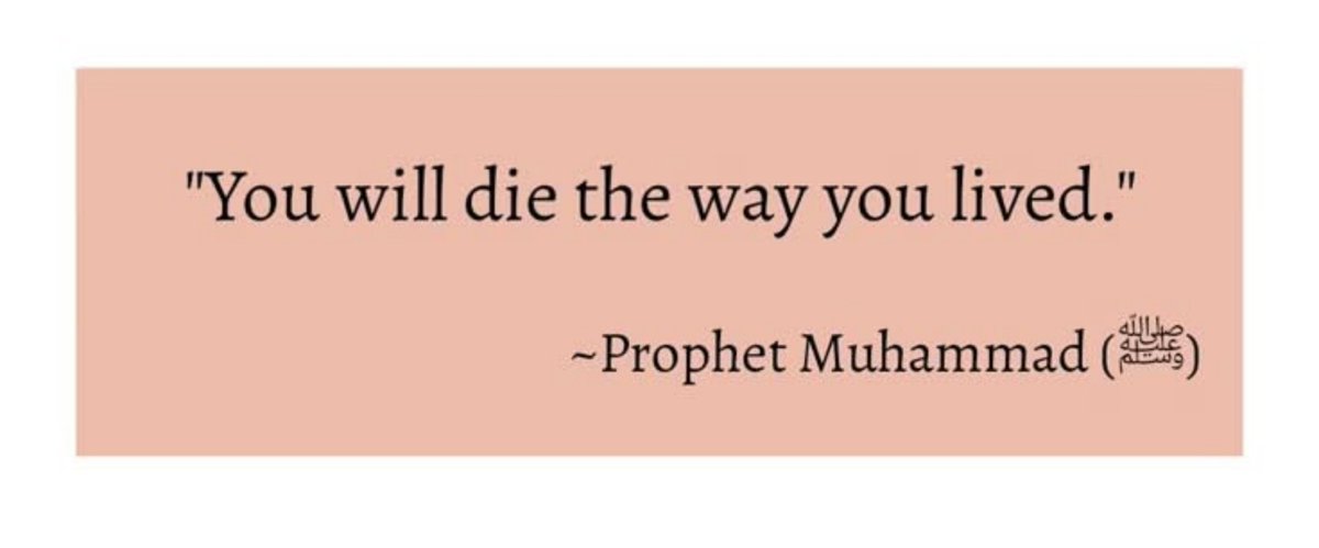 sjdmd344292's tweet photo. May our last words be La ilaha illallah. 🤲 https://t.co/D9Kfti0raw