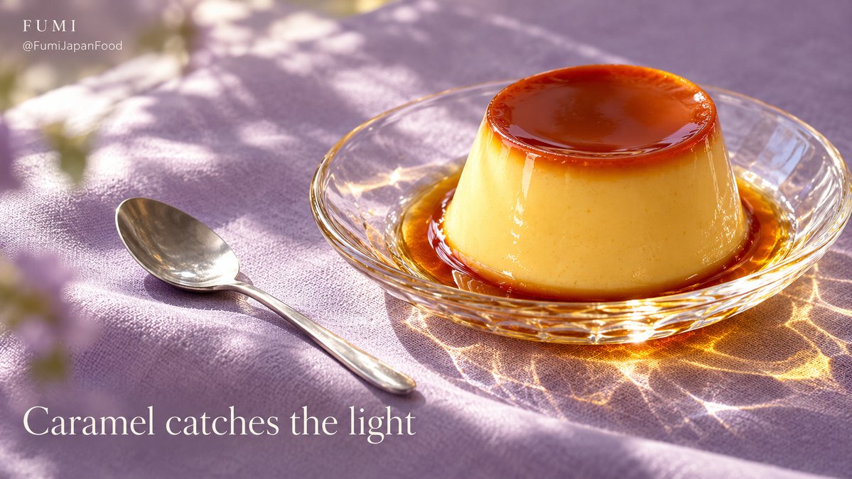 FumiJapanFood's tweet photo. 🍮

A little caramel pudding can make a café stop feel complete.

Notice the amber sauce, the smooth custard and the satisfying wobble before the spoon goes in. Leave space for a simple purin on your Japan food wander; small desserts deserve their moment.

#FumiJapan https://t.co/rruemgWuOl