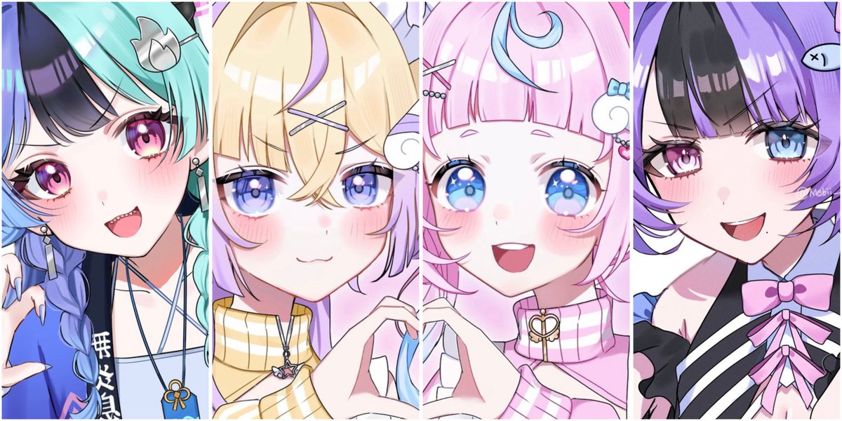 Mebii_amam's tweet photo. 色々なテイストのイラストを練習したいのでよければ描かせてください！

･配信やSNSでの使用⭕️
･商用利用❌
※ポートフォリオに掲載する場合があります
#RTしたVtuberさんを描く
 #Vtuberさんと繋がりたい https://t.co/mkY33gdKDl