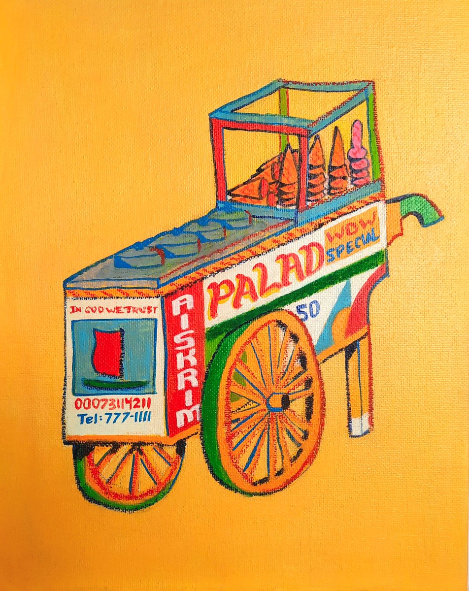 99kahoy's tweet photo. Dayagram di un Arkitetto
Kabalir Painting: Sorbetes Cart
Pasig River, Tondo
(2025) https://t.co/Ys6TLBECEx