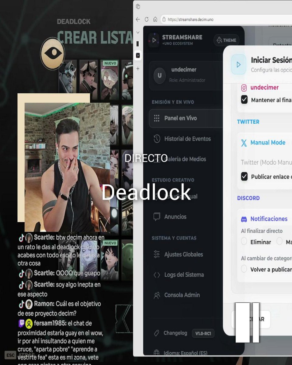 Undecimer's tweet photo. 🔴 INSTALÉ LOS MODS 🧛 Main Drifter en Daddylock uwu 🩸
🕹️ Deadlock https://t.co/dSC9VRPLht