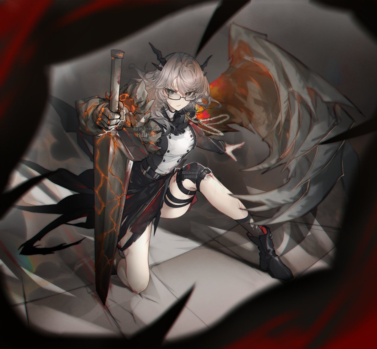 monique86823964's tweet photo. #明日方舟 #Arknights #アークナイツ #LibraryofRuina #Limbus_Company https://t.co/FpvLTt5uv7
