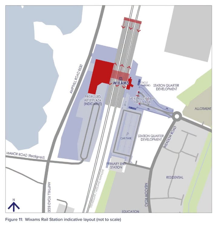 ProUniversalUK's tweet photo. We've been doing a bit of digging into the new four-platform Wixams Railway Station, which will eventually serve Universal United Kingdom Resort, and we've uncovered some interesting information!

It turns out Morgan Sindall Infrastructure is involved as the civils and station contractor, working alongside Network Rail to develop the new station.

We actually missed a few of their job adverts, some of which have now closed, but they've given us a rather interesting look at what's happening behind the scenes.

The project is moving into what's known as ES3 Option Selection which basiclly means they know they want a four-platform station, and they're now working out the best way to fit it all onto the site and how they're actually going to build it.

The job adverts mention some interesting things, including major earthworks involving the Midland Main Line's fast and slow lines, construction planning, design specialists and preparations to bring subcontractors on board.

We also know that modifications to the existing railway infrastructure are part of the plans, although exactly what those changes will look like remains to be seen.

Could we see some fairly substantial changes to the existing tracks? 

And here's another interesting bit. Morgan Sindall's recruitment information suggests construction activity could get underway in early 2027, which lines up with Network Rail's expectations.

So although things might look fairly quiet at Wixams right now, there's clearly plenty going on behind the scenes!

I'd love to hear your thoughts on this. With four platforms planned, do you think they'll manage to fit everything around the existing tracks, or are we going to see some serious railway engineering and track alterations before the station takes shape?

Follow Project Universal for the latest news, discoveries and developments!

#ProjectUniversal #UniversalUK #Wixams #NetworkRail #MorganSindall #Bedford #fblifestyle