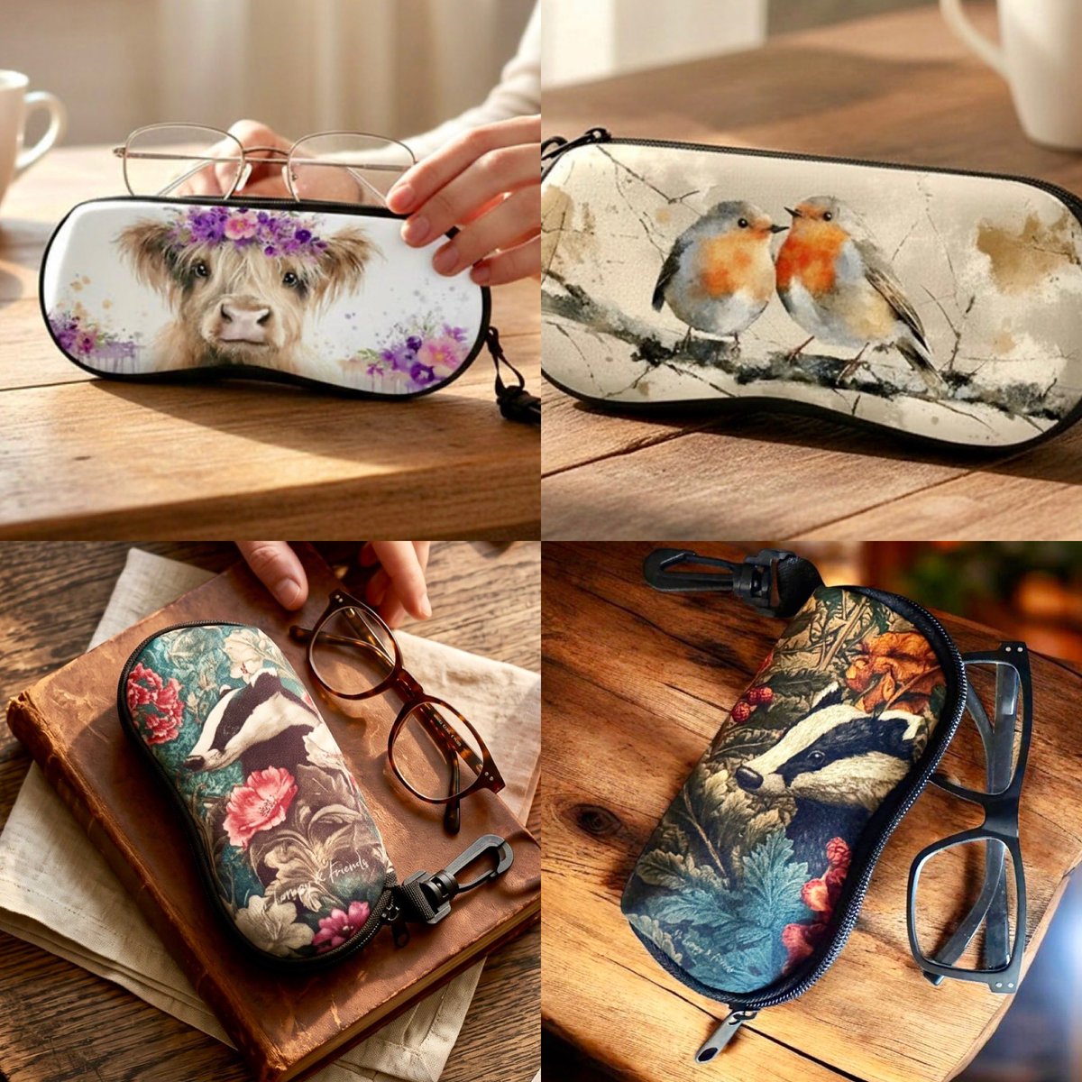 LumpyandFriends's tweet photo. 🌟Would you like 15% off? 🌟The 5% sale is on Plus an extra 10% OFF AT CHECKOUT WITH THIS CODE 🌟

AUTUMN26

Reading Glasses Zipped Case - various scenes 😻
Ultra-lightweight and designed to fit all glasses securely. Padded for extra protection. 🐾🐾❤️

https://t.co/Qjkwi8vbki
Worldwide postage available 🙏