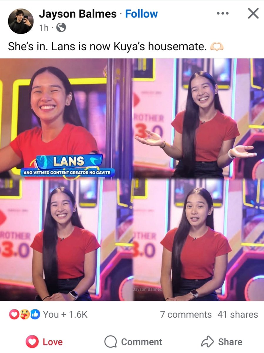 karlomaximoff's tweet photo. Good luck sa PBB! Ipakita mo kung sino ka talaga. Huwag mong baguhin ang sarili mo para lang magustuhan ka ng iba. Be genuine, stay humble, and let your personality shine. We’re rooting for you Lans!!  #PBBCollab3point0 https://t.co/buUtLpWqqF