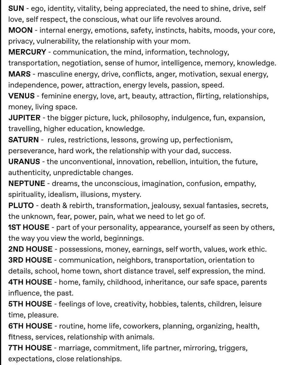 tia_visagie's tweet photo. Astrology Cheat Sheet https://t.co/2OSd4YRAV6