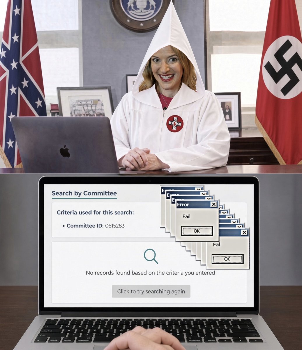 PatriotPostGirl's tweet photo. Jocelyn Benson claims she’s “been the most transparent Secretary of State in history,” and pinky promises to comply with FOIA as governor. 

Meanwhile….
🤥 she’s fighting in court to hide a secret email used with the SPLC
🤥 she rejected public requests for details on the noncitizen votes she admitted happened
🤥 she ignored a legislative subpoena on election guidance until she got sued
🤥 she called a DOJ request to review bloated voter rolls a “power grab”
🤥 she sent driver data to a foreign contractor that botched thousands of licenses 
🤥 she wasted $9M on a campaign finance portal that makes betting candidates nearly impossible 
🤥 she stayed quiet on multiple racial discrimination lawsuits against her office

Governor Whitmer made this exact same promise eight years ago and Michigan is still waiting for her to deliver. 

https://t.co/HYmL5G0kqy