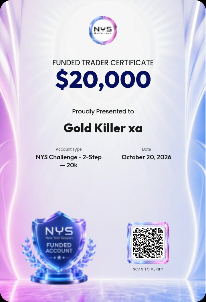 GOLDKILLERXA's tweet photo. 🚀 ANOTHER MILESTONE UNLOCKED

I’m excited to announce that I’ve secured my Funded Account with 

NYS Market is giving traders an opportunity to take their trading journey to the next level

If youre looking for a prop firm to trade with check them out
@NYSMarkets 
@Alameen_Deey https://t.co/fYnDS5K1ZA