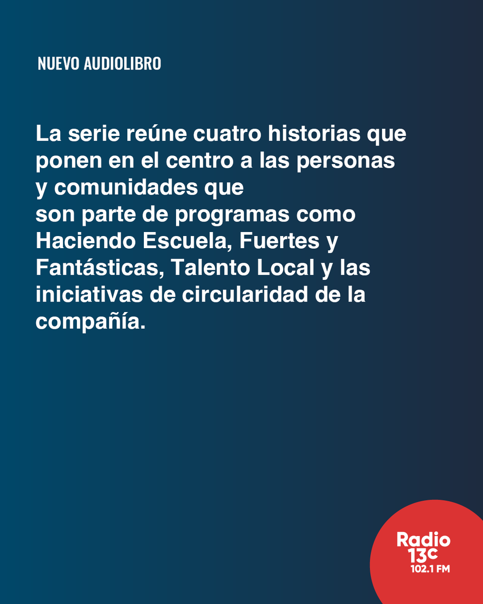 Radio_13c's tweet photo. Falabella lleva al formato sonoro las historias detrás de sus iniciativas de sostenibilidad 🎧

Más información en "Destacados 13c" en https://t.co/jAYSxK7lhr 🔎

Presenta: @falabella_cl https://t.co/8t8L4dQZHt