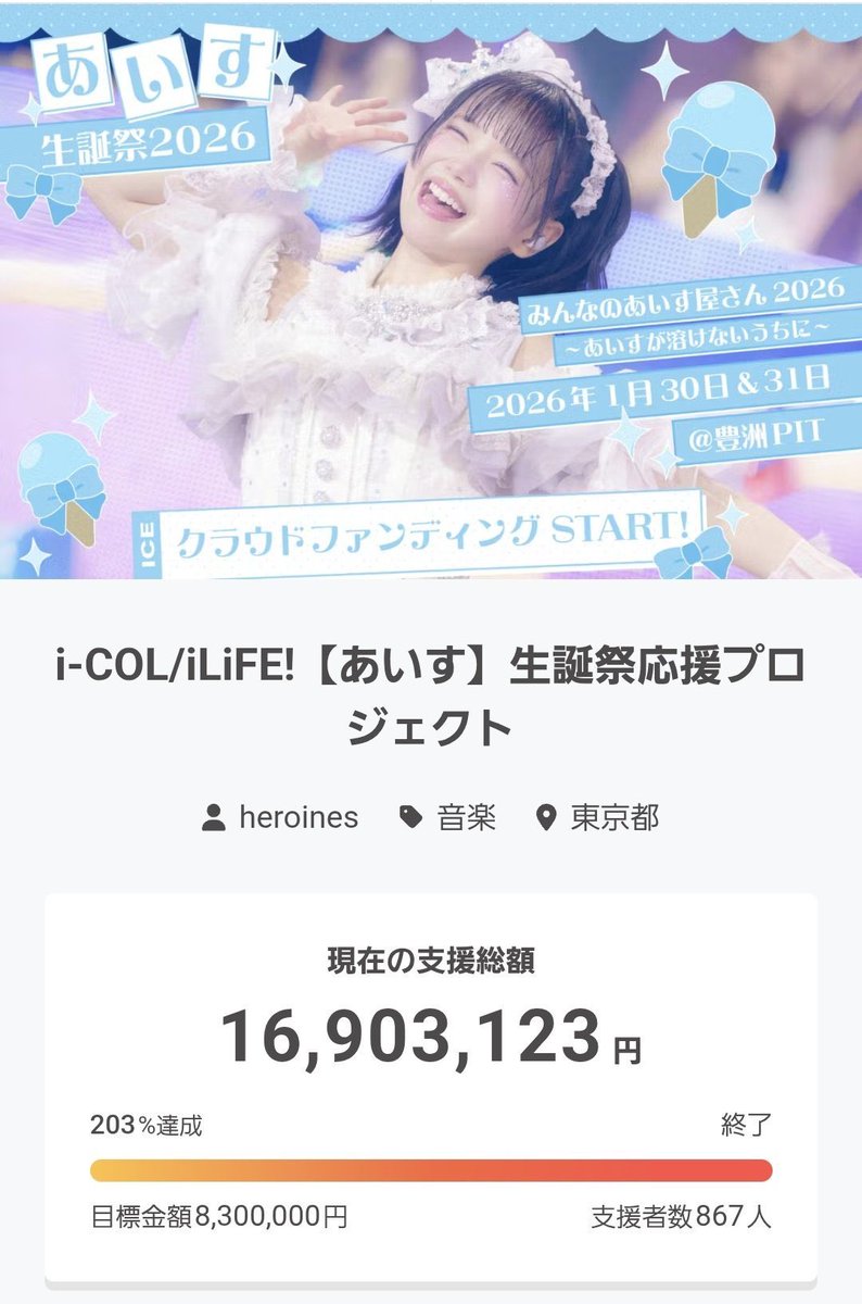 kibe_kibo's tweet photo. 初めての生誕祭であいす超えて歴代最高額...
スゴすぎる！！！ https://t.co/owXmeWUTxz