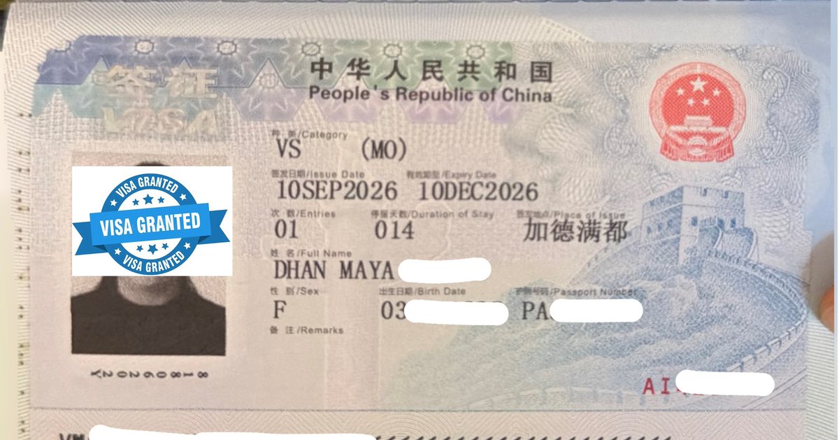 LetMeLove5's tweet photo. Macau visa granted. Another successful application completed by All Access Travel and Visa. Thank you to our client for trusting us with your travel plans. Planning a Macau trip? Let’s get started. https://t.co/idpBcEOenS
