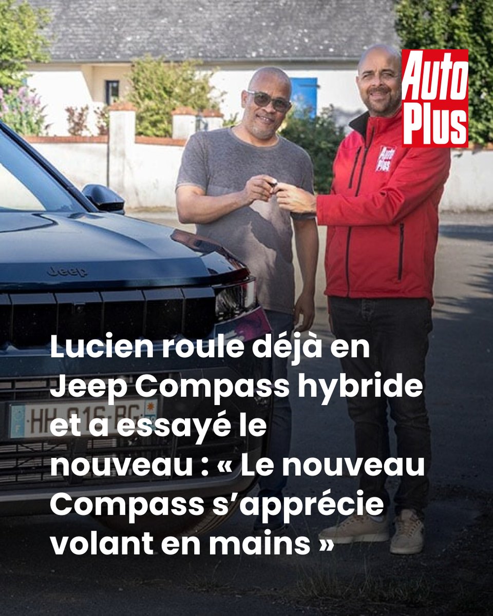 AutoPlusMag's tweet photo. 🔗 https://t.co/aXNXCLGHLr
Les lecteurs d'Auto Plus essayent le nouveau Jeep Compass, dans sa version Altitude 1.2 Turbo e-Hybrid de 145 ch. Voici leurs impressions. https://t.co/ro3fbrxKK8