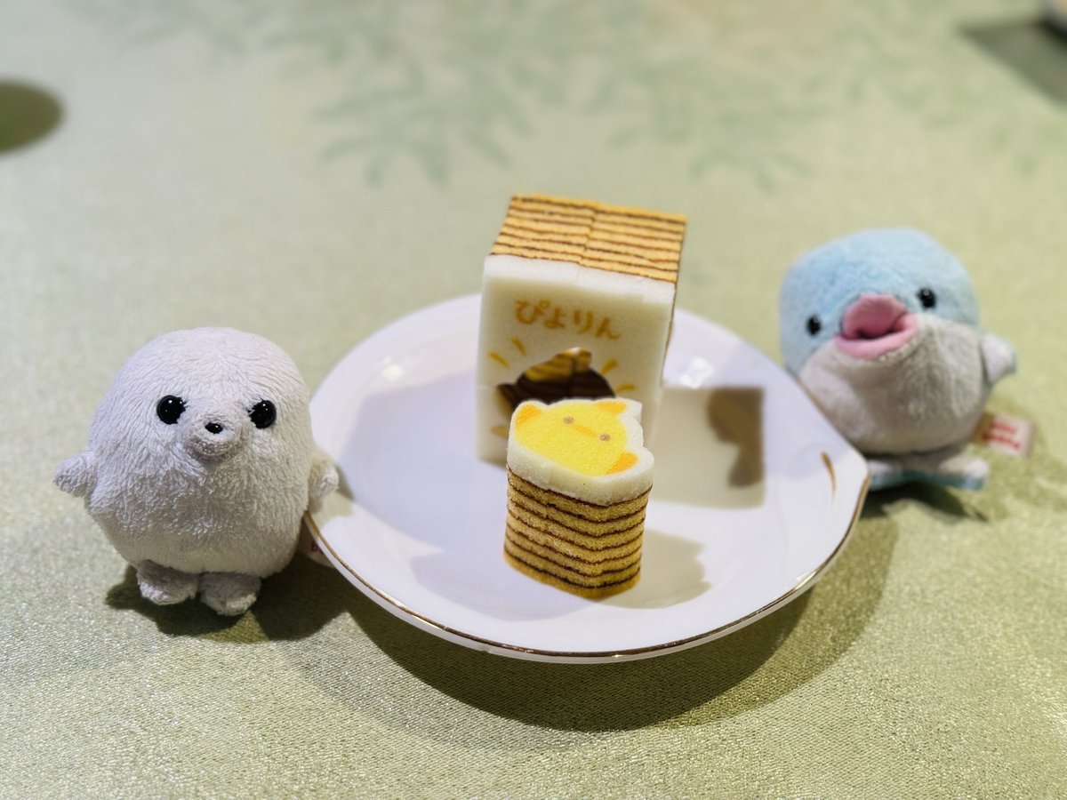 nuigabei's tweet photo. 🦭かたぬきばうむ！
🐬できた！ https://t.co/nawchqSETt