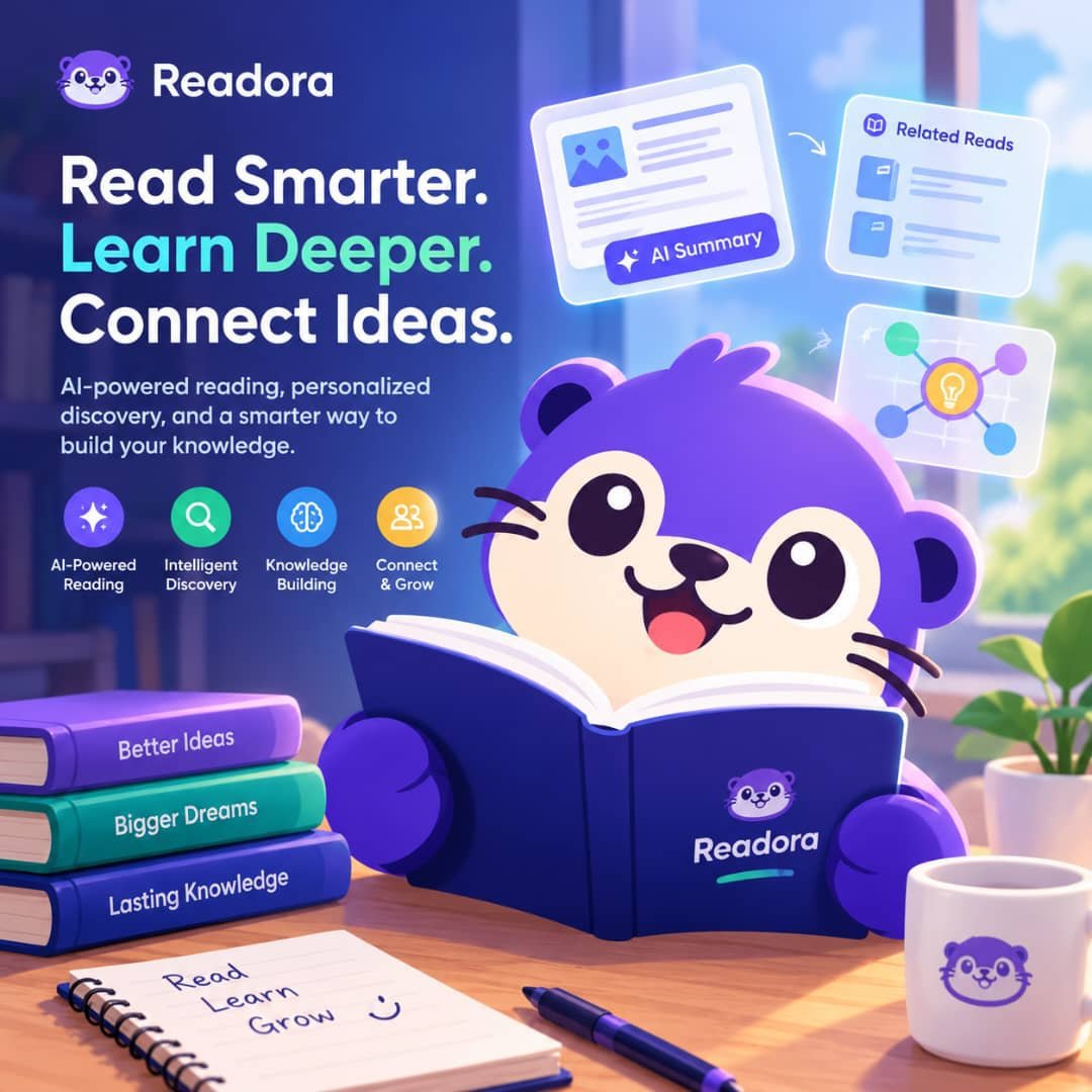 Leosmart00_'s tweet photo. The internet is full of information, but understanding it is what matters.
@letsReadora is making reading smarter with AI powered insights, personalized discovery, and Proof of Attention.
Lets read smarter. Discover more. Make our attention count.
#Readora https://t.co/yVapMNzXJ5