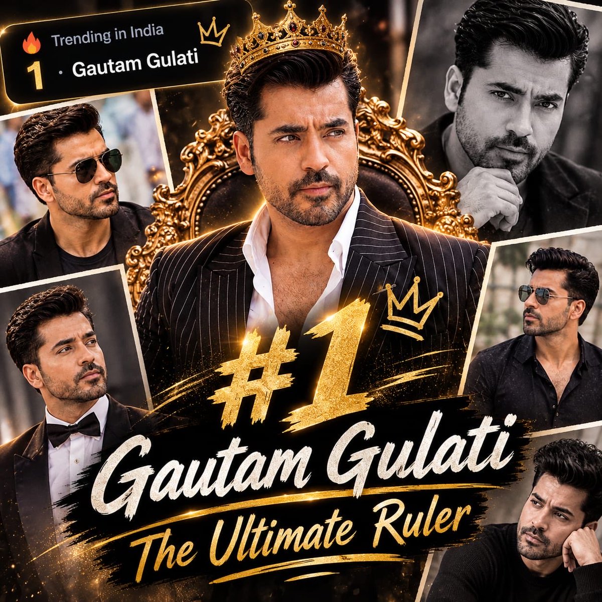 GautamGulati_'s tweet photo. Trending at no.1 and like how, King is ruling the trending list..

GAUTAM THE ULTIMATE RULER

#GautamGulati #RiseAndFallS2 https://t.co/XxAqEzfnzT