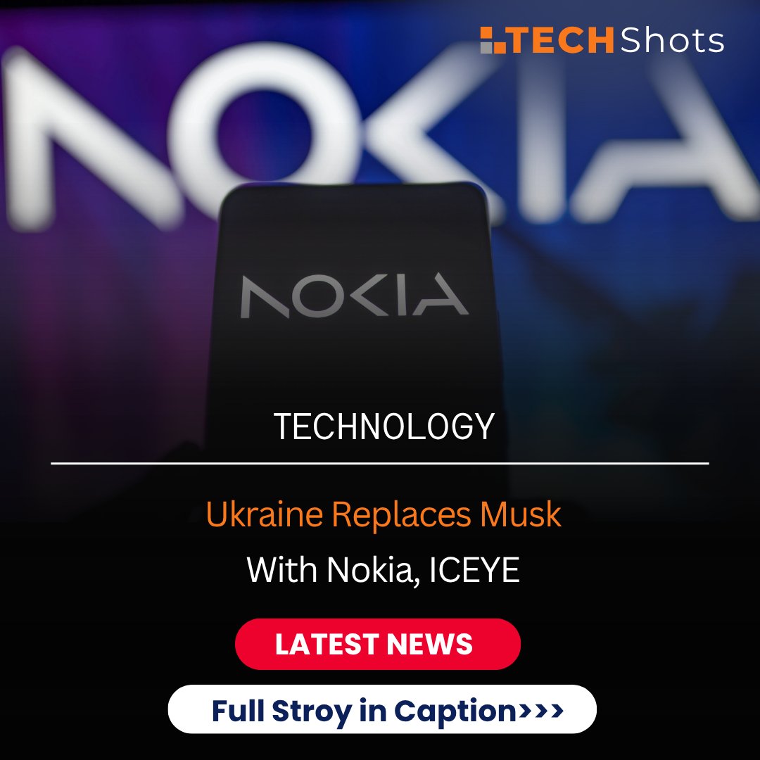 techshotsapp's tweet photo. Cutting the Cord on Musk: Ukraine Turns to Nokia and ICEYE for Sovereign Comms

Following SpaceX service restrictions that disrupted its fast-moving drone operations, Ukraine's Defense Ministry signed a letter of intent with Finnish giants Nokia and satellite maker ICEYE. The partnership aims to build a secure, sovereign satellite communications network controlled entirely by Kyiv, reducing its reliance on foreign providers like Starlink for national security.

@techshotsapp

#technews #spacex #nokia #technology #Ukraine

🌐 For more latest updates, follow and visit the link 🚀:

https://t.co/ga9AMMheGR
