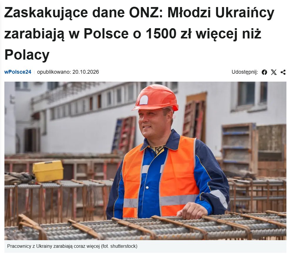 MeklerRafal's tweet photo. Polak - parias we własnym kraju. https://t.co/C9YuXicvPk