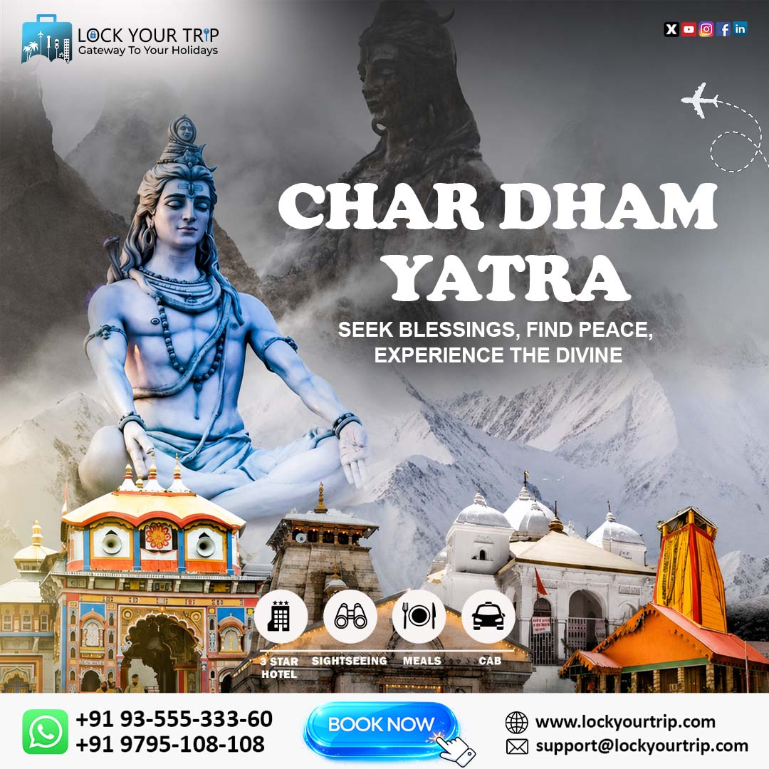 freedatrea's tweet photo. Char Dham Yatra: Seek blessings, find peace, and embrace the divine beauty of the Himalayas. Experience faith, spirituality, and unforgettable moments. Book your Char Dham Yatra today. Call +91 97951 08108 or +91 93555 33360 https://t.co/fvxCSZsO0H