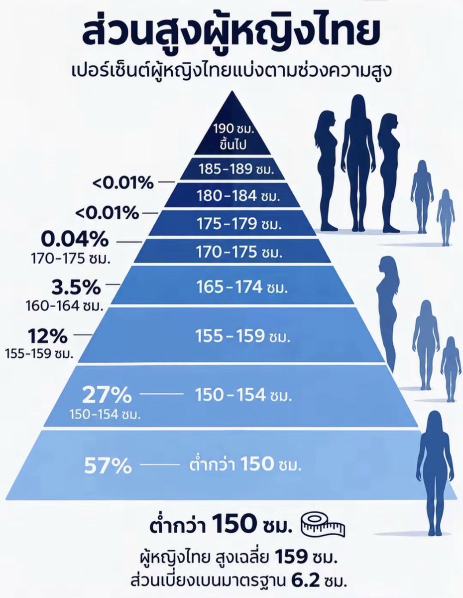 pizad_sura's tweet photo. จริงหรือไม่ ผญ ส่วนสูงน้อยกว่า 150 เยอะมากเลย แต่เพื่อน ผญ ส่วนใหญ่ที่รู้จัก ก็อยู่ 155-160 cm นะ https://t.co/nJElRvKSUV
