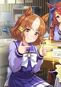 claius_s's tweet photo. Cygames, just make her an official original in-game playable Uma. https://t.co/T5sZFLBLv3