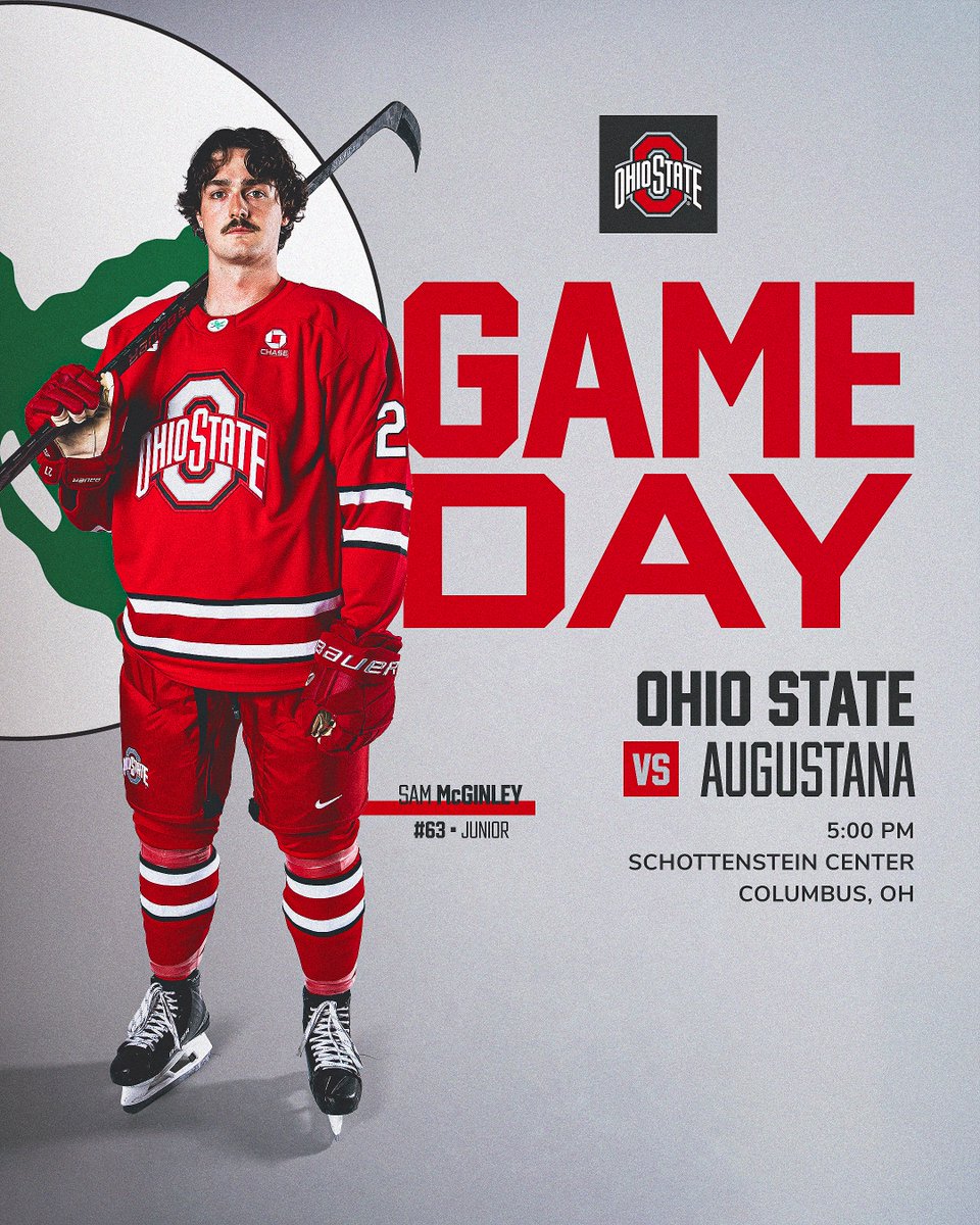 OhioStateMHKY's tweet photo. GAMEDAY 🌰🏒   

🆓 Ohio State squishy giveaway
🤝 Postgame meet &amp; greet 

⌚ 5 pm 
📍 The Schott
📹📊📻 https://t.co/GgZkaYxO6p

🎟️ https://t.co/6nLB3pNTxV
🚗 Free Parking 

#GoBucks https://t.co/5P7rcV0EsU